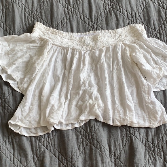 Off the shoulder crop blouse - Picture 2 of 2